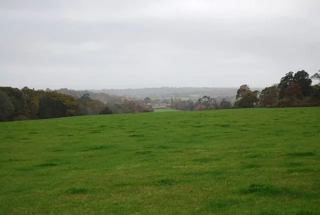 Photo of Ashburnham Place, a Grade II* registered house & garden near Battle in the High Weald, East Sussex, south east England.
