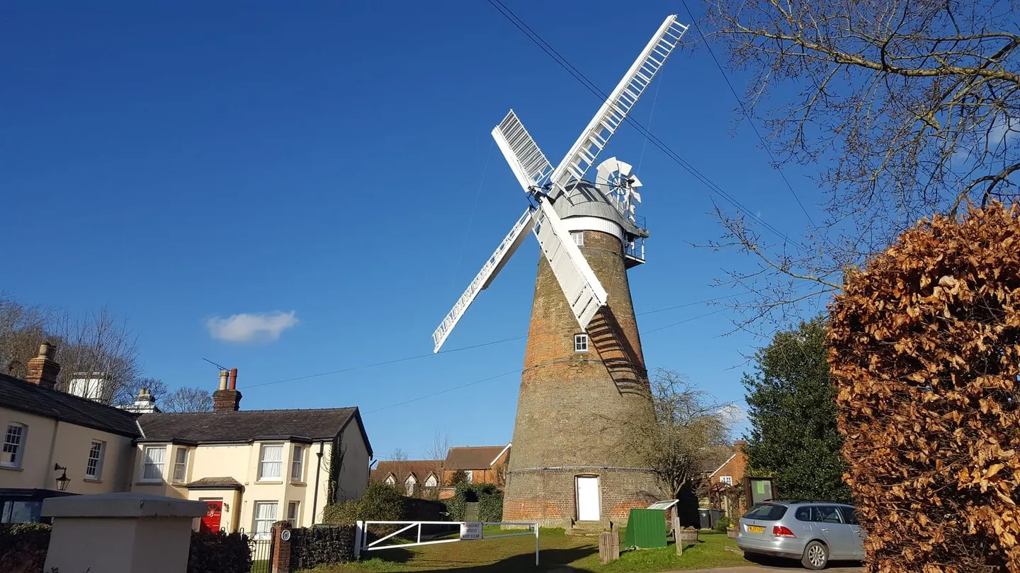 Photo of Stansted Mountfitchet Windmill, a windmill in Essex, eastern England.