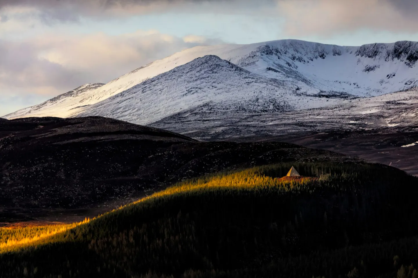 Photo of Deeside and Lochnagar, a National Scenic Area in north east Scotland.