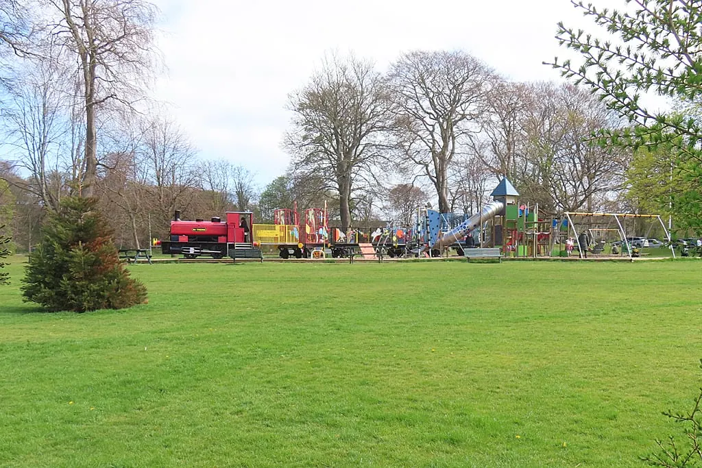 Photo of Seaton Park, a garden in Aberdeen, north east Scotland.