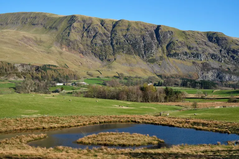 Photo: Blencathra, an 868m Lake District fell near Threlkeld, Cumbria, north west England.