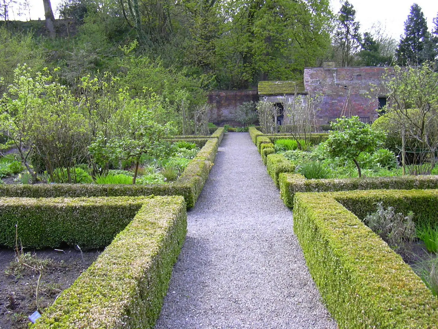 Photo of Pendle Heritage Centre Walled Garden, a garden near Barrowford, Lancashire, north west England.