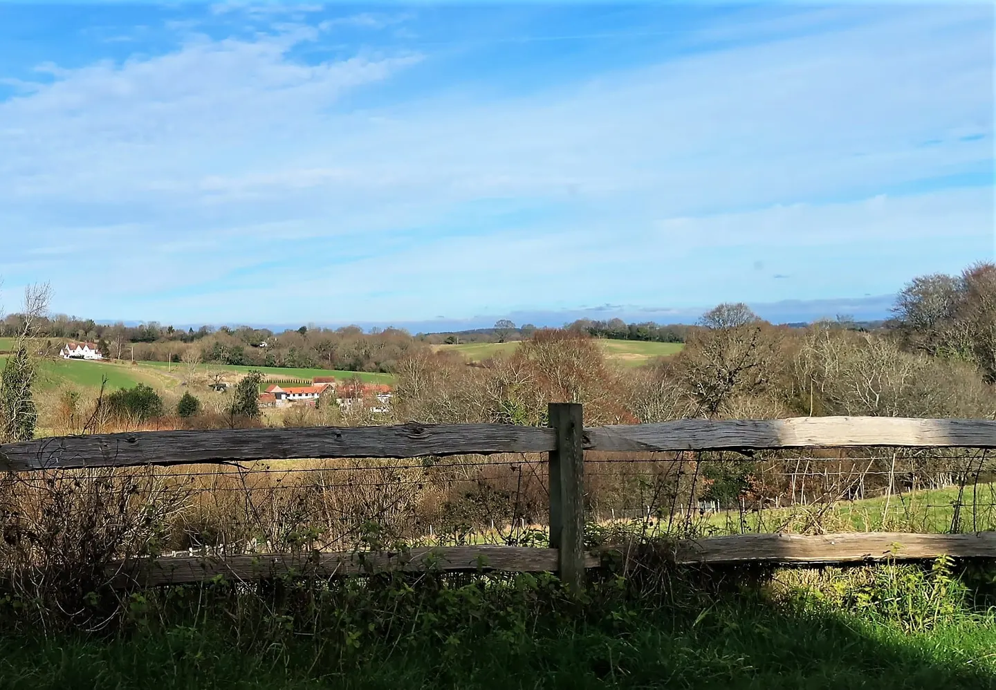 Photo of Lake Meadow, Battle, a nature reserve in the High Weald, East Sussex, south east England.