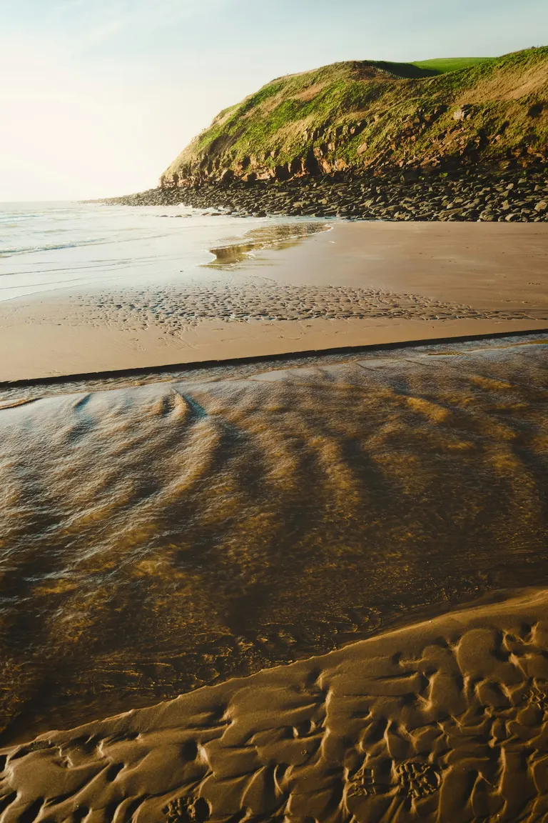 Photo of the St Bees Head Heritage Coast, Cumbria, north west England.