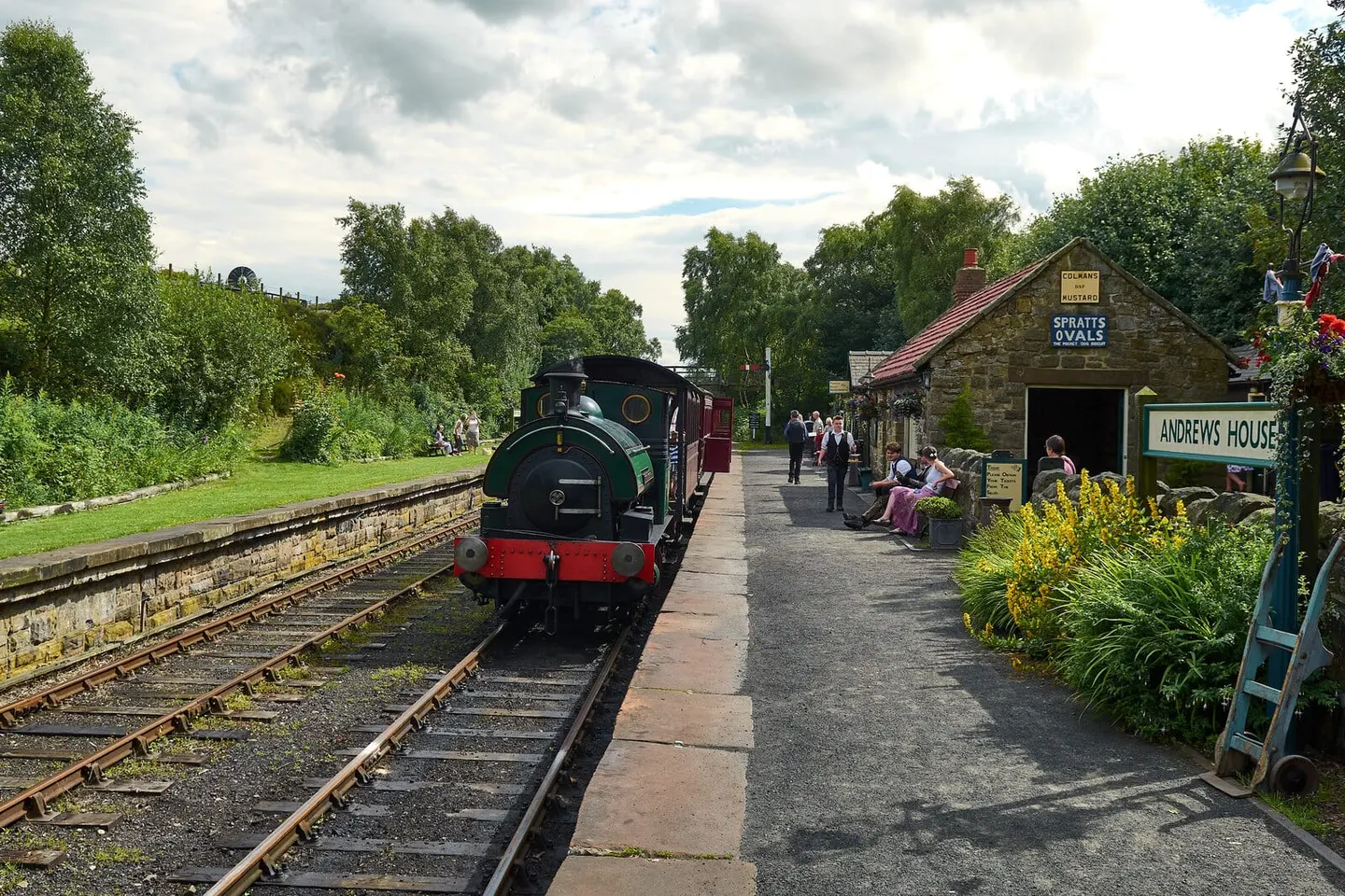 Photo of Tanfield Railway, a visitor attraction near Chester-le-Street, County Durham, north east England.