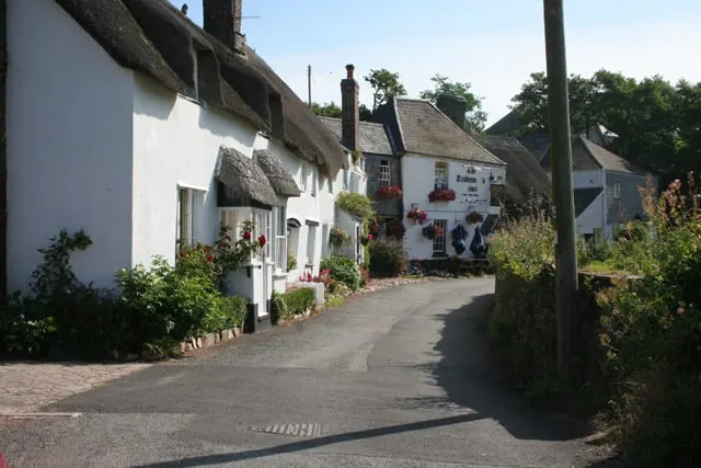Photo of Stokenham, a Site of Special Scientific Interest near Beesands, Devon, south west England.