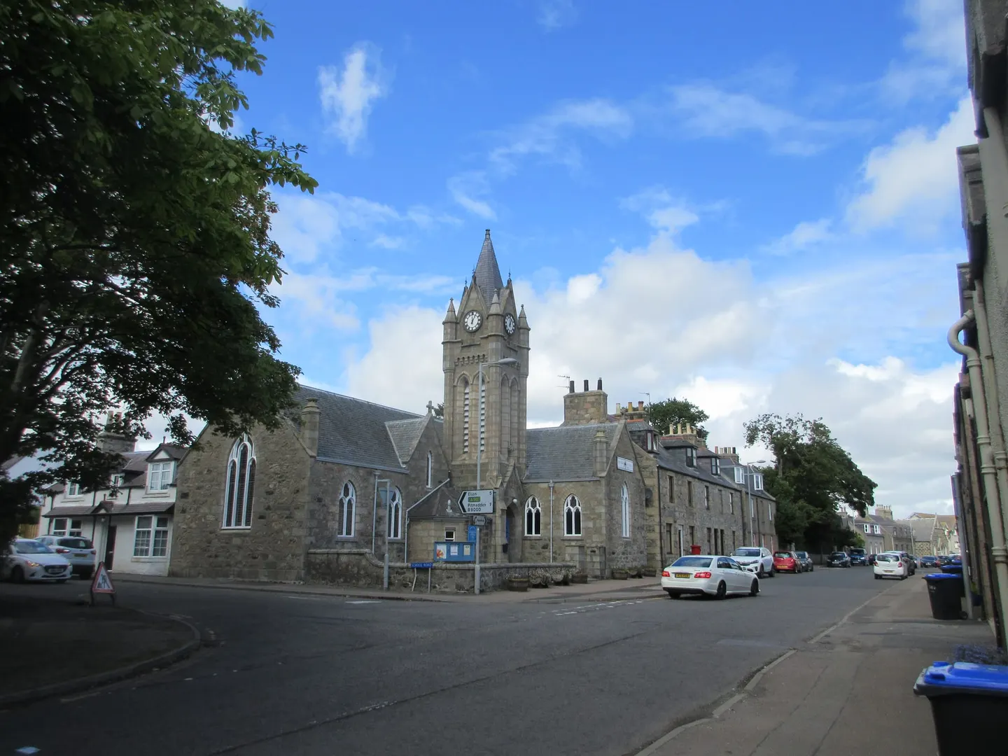 Photo of Newburgh, a village in Aberdeenshire, north east Scotland.