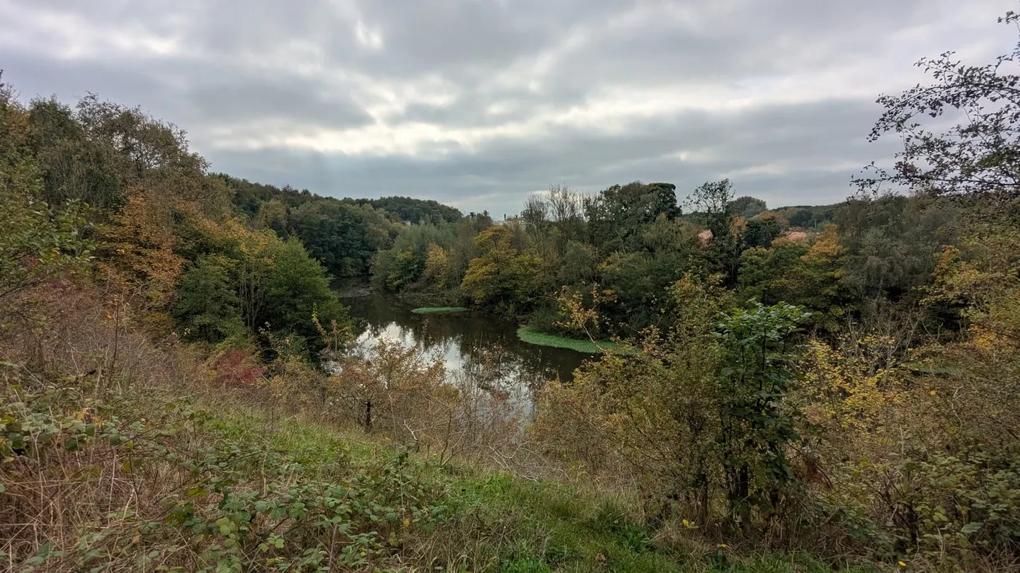 Photo of the River Weaver, a 20-mile river navigation running from Winsford to Weston Point, north west England.