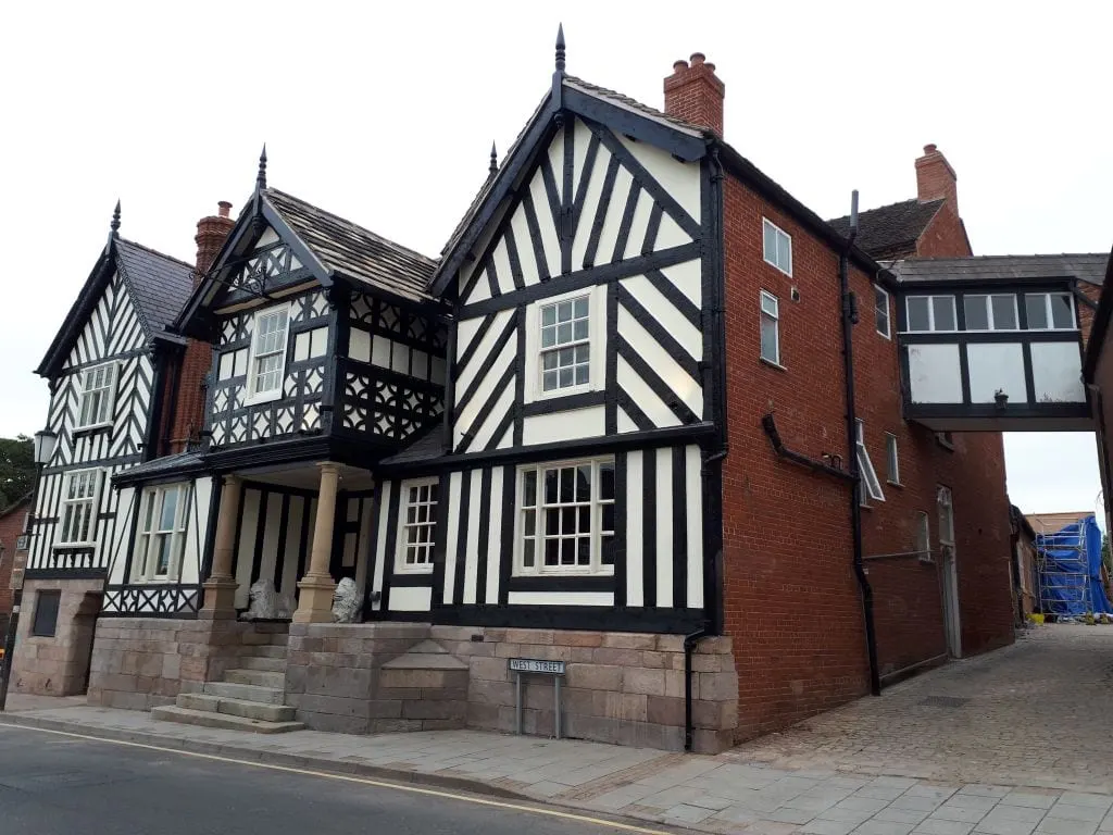 Photo of The Lion & Swan, a pub near Congleton, Cheshire, north west England.