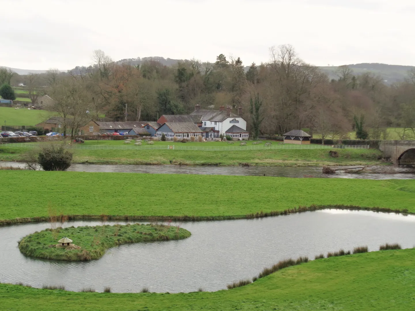 Photo of The Aspinall Arms, a pub near Great Mitton, Lancashire, north west England.