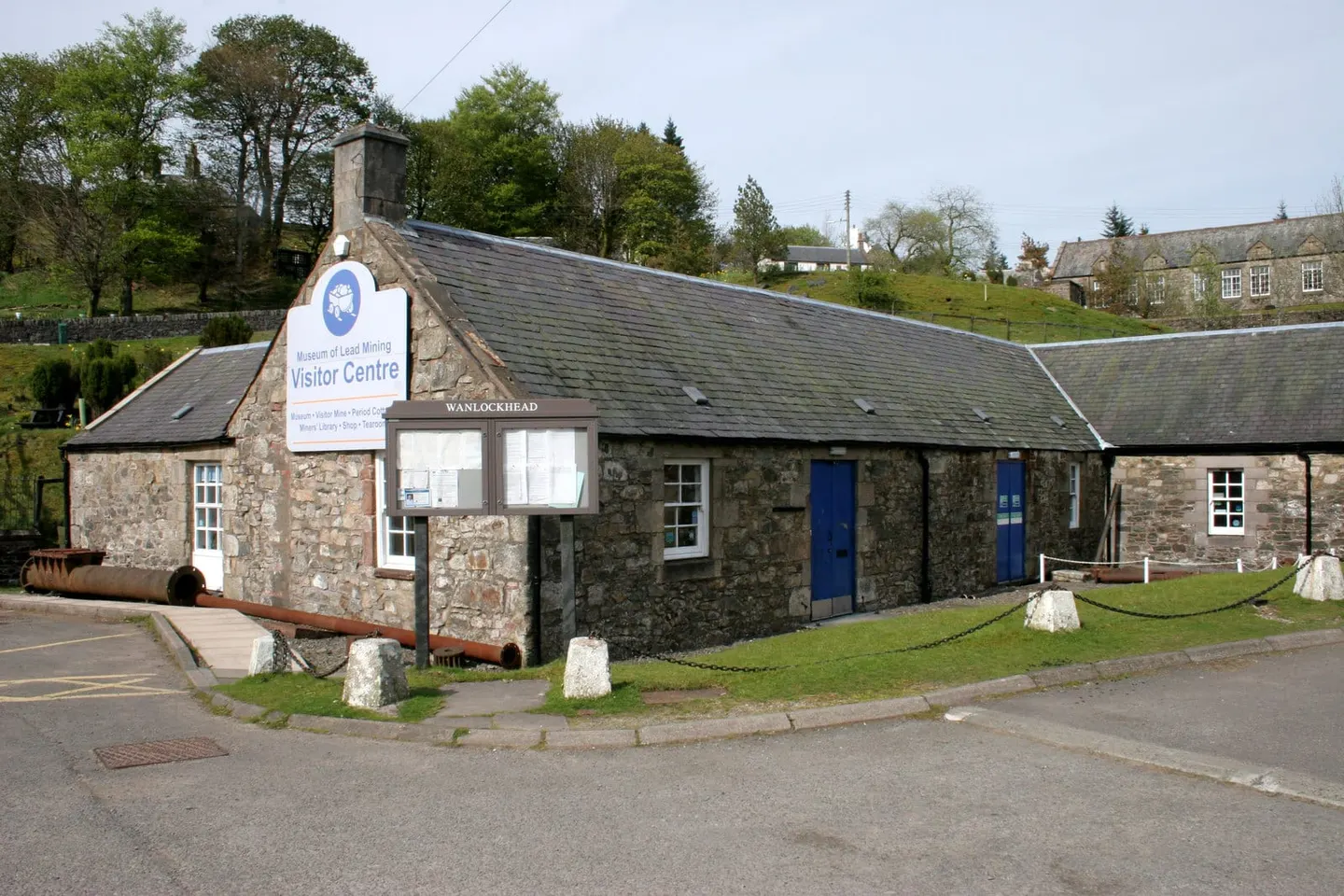 Photo of Museum of Lead Mining, a visitor attraction near Wanlockhead, Dumfries and Galloway, southern Scotland.