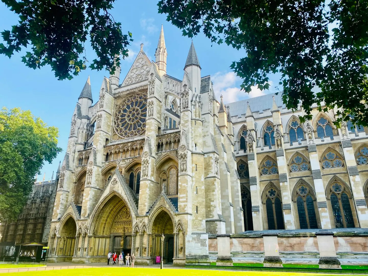 Photo of Westminster Abbey, an abbey in London, England.