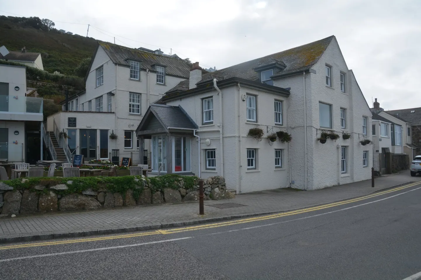 Photo of The Old Success Inn, a pub near Sennen, Cornwall, south west England.