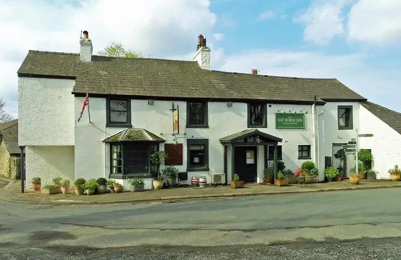 Photo of The Bay Horse Inn, a pub in Lancashire, north west England.