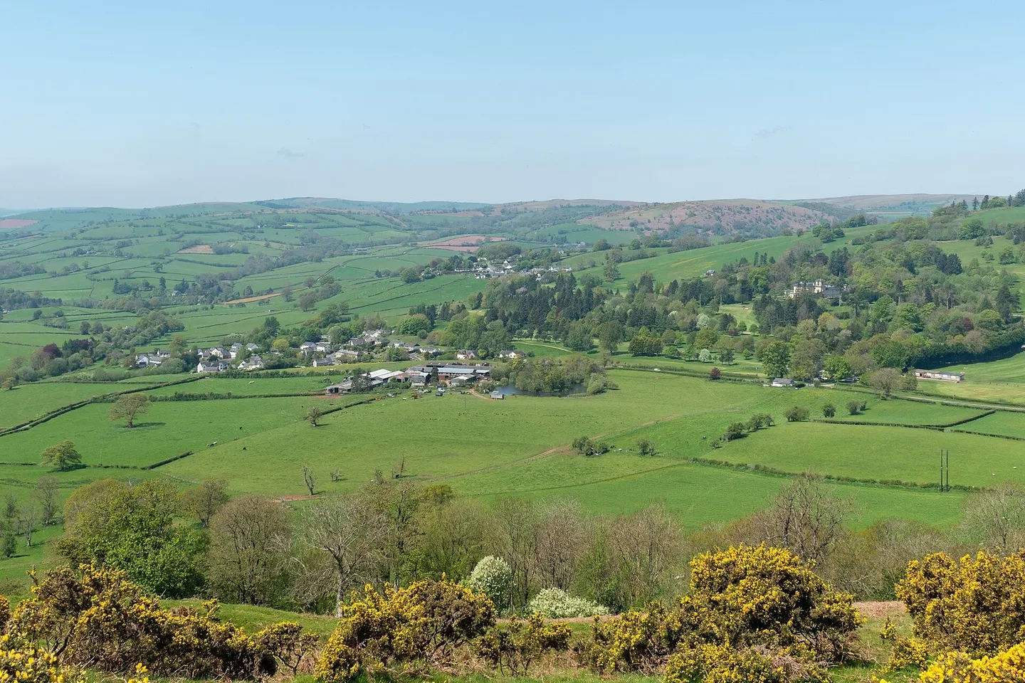 Photo of Pen y Crug, a hillfort near Brecon in Bannau Brycheiniog, the Powys, mid Wales.