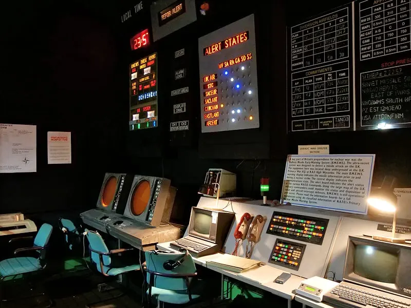 Photo of Hack Green Secret Nuclear Bunker, a visitor attraction near Nantwich, Cheshire, north west England.