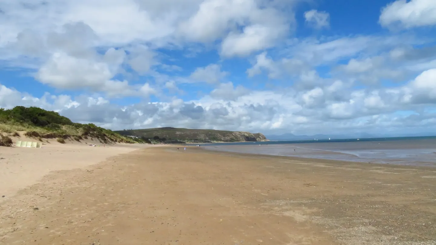 Photo of the coast at Tywyn-y-Fach, Gwynedd, north Wales.