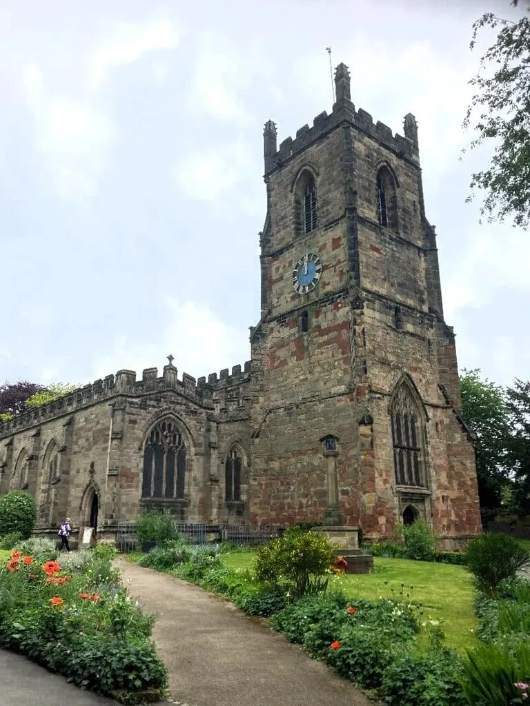Photo of St Helen's, Ashby-de-la-Zouch, a church in Leicestershire, central England.