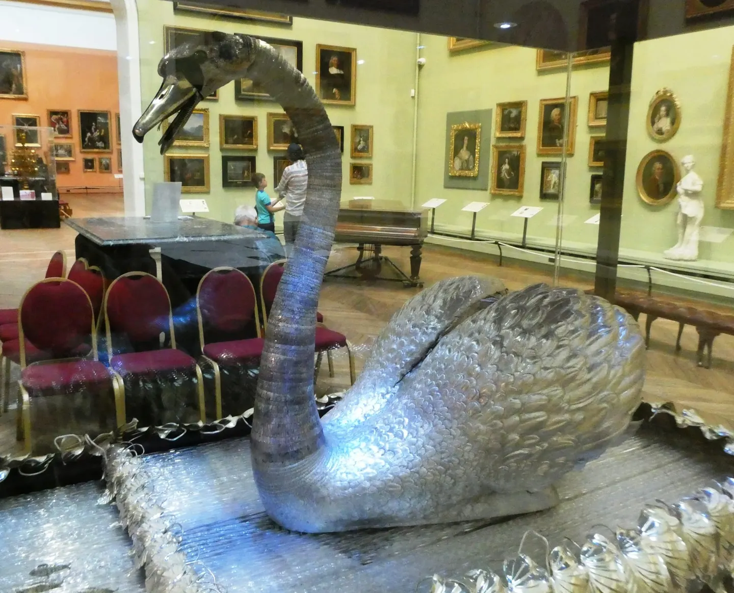 Photo of The Bowes Museum, a visitor attraction near Barnard Castle, County Durham, north east England.