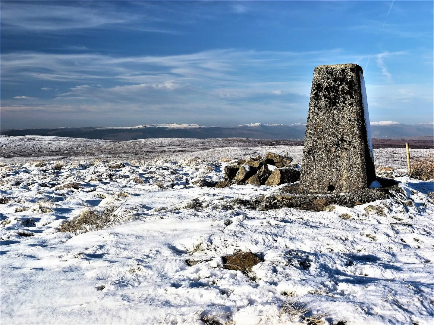 Photo: Hill of Stake, a 522m hill near Lochwinnoch, Renfrewshire, central Scotland.