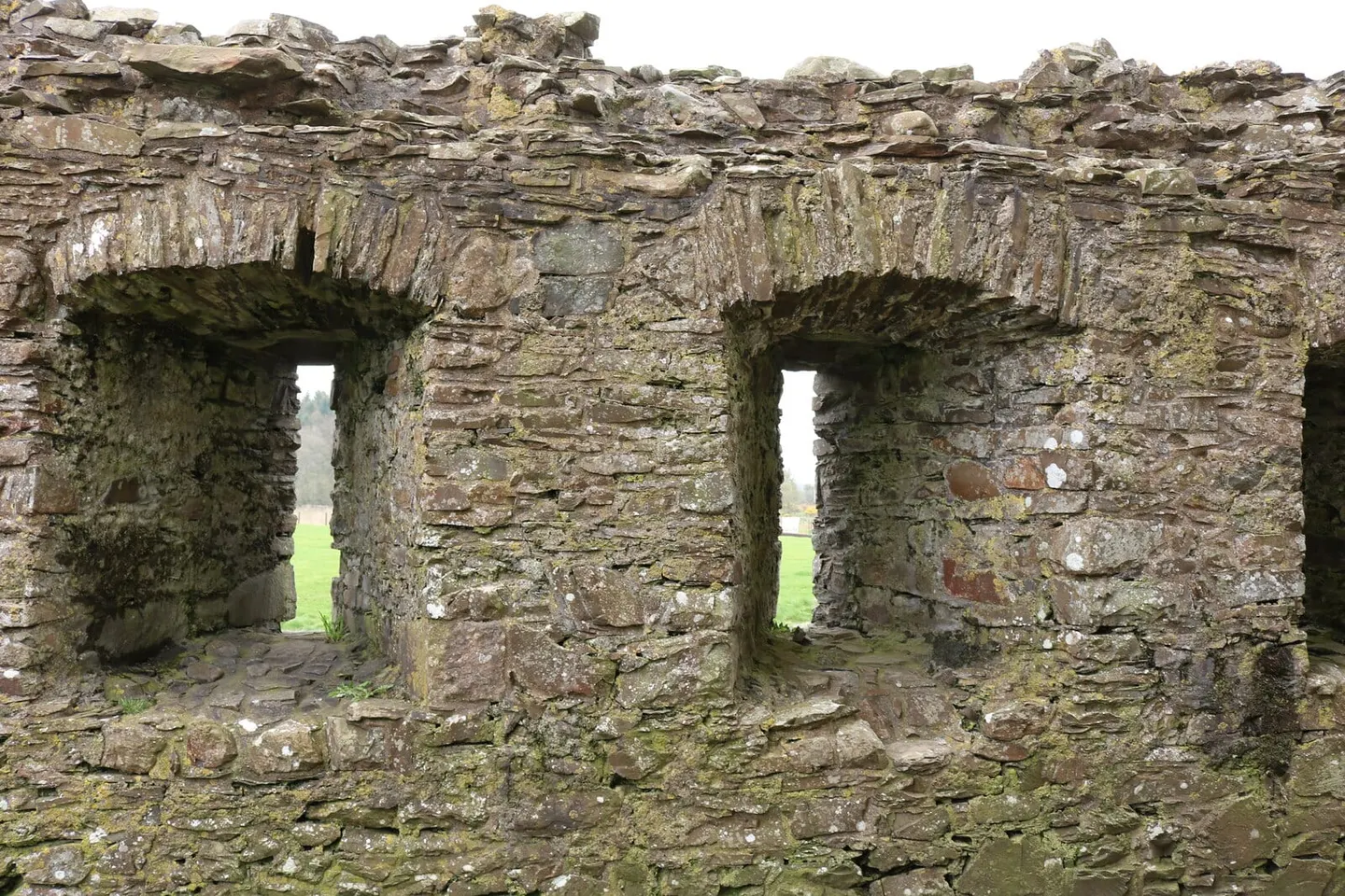 Photo of Threave Castle, a ruined castle near Castle Douglas, Dumfries and Galloway, southern Scotland.