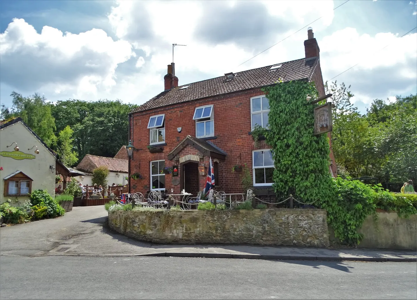 Photo of The Goodmanham Arms, a pub in East Riding of Yorkshire, northern England.