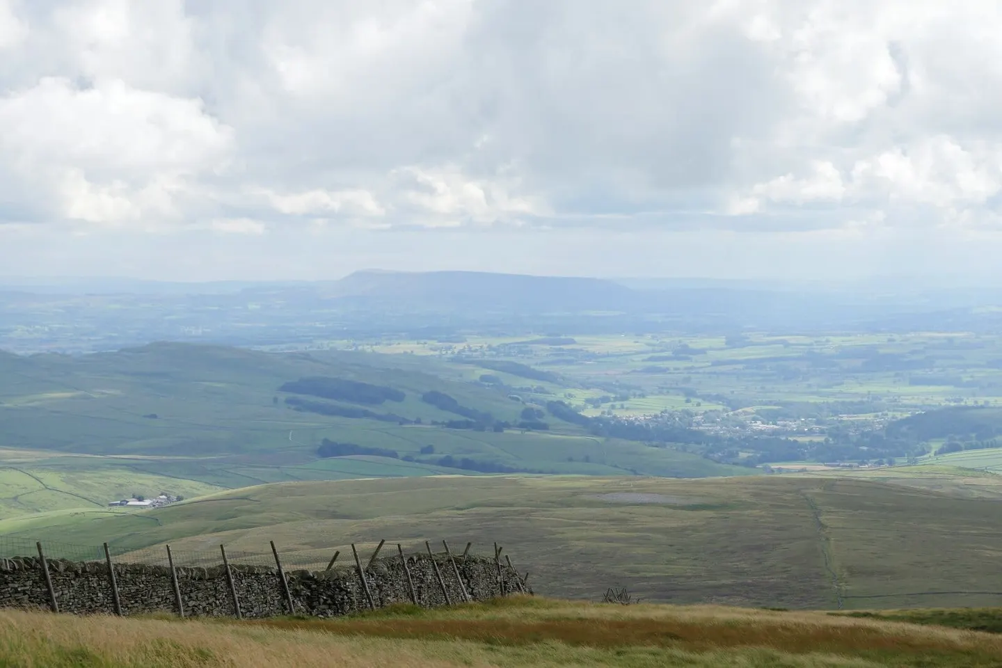 Photo: Pendle Hill, a 557m hill near Barley in the Forest of Bowland, Lancashire, north west England.