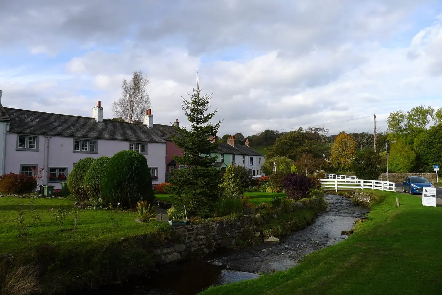 Photo of Caldbeck, a village in the Lake District, Cumbria, north west England.