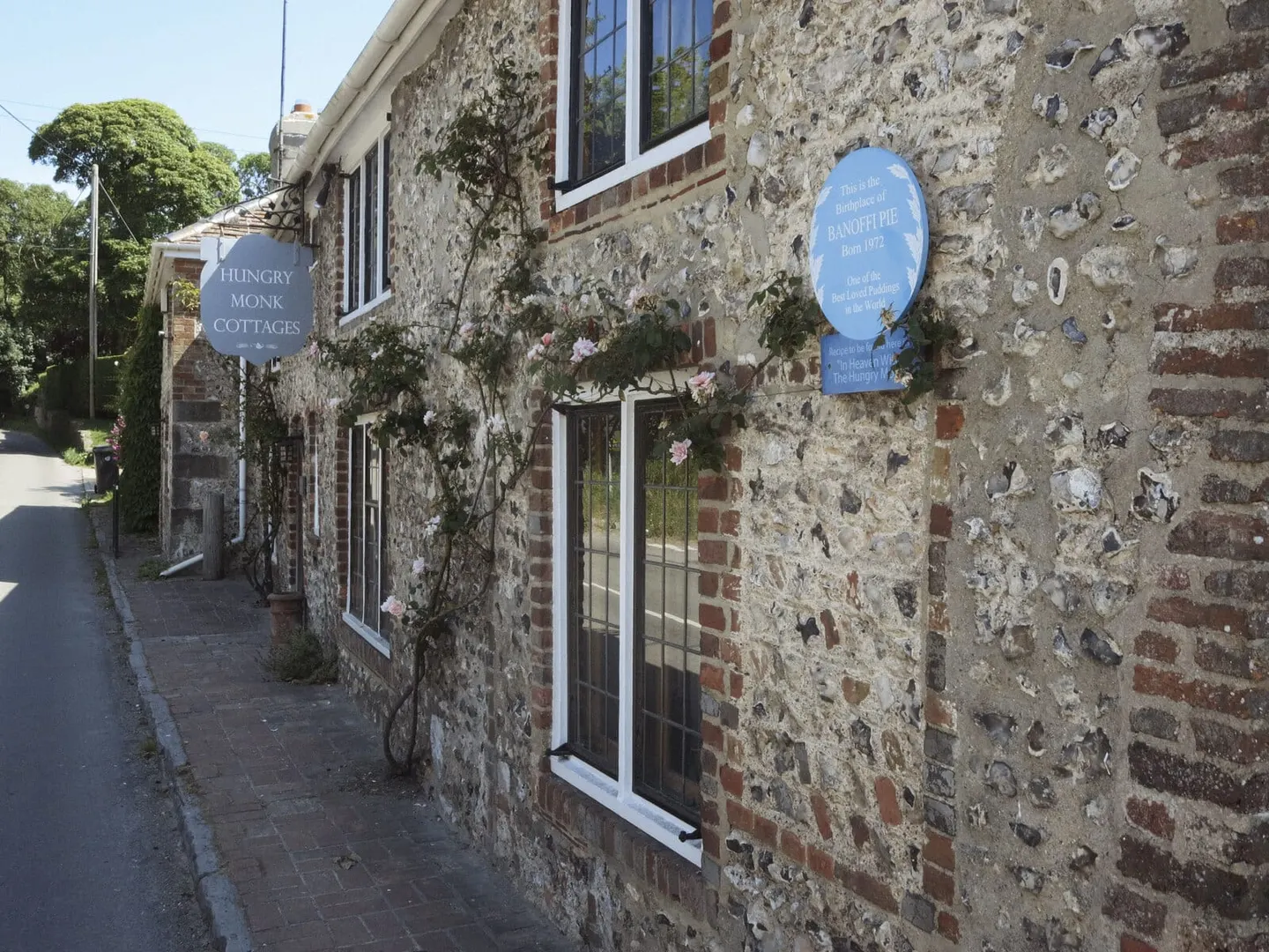 Photo of Jevington, a village in the South Downs, East Sussex, south east England.
