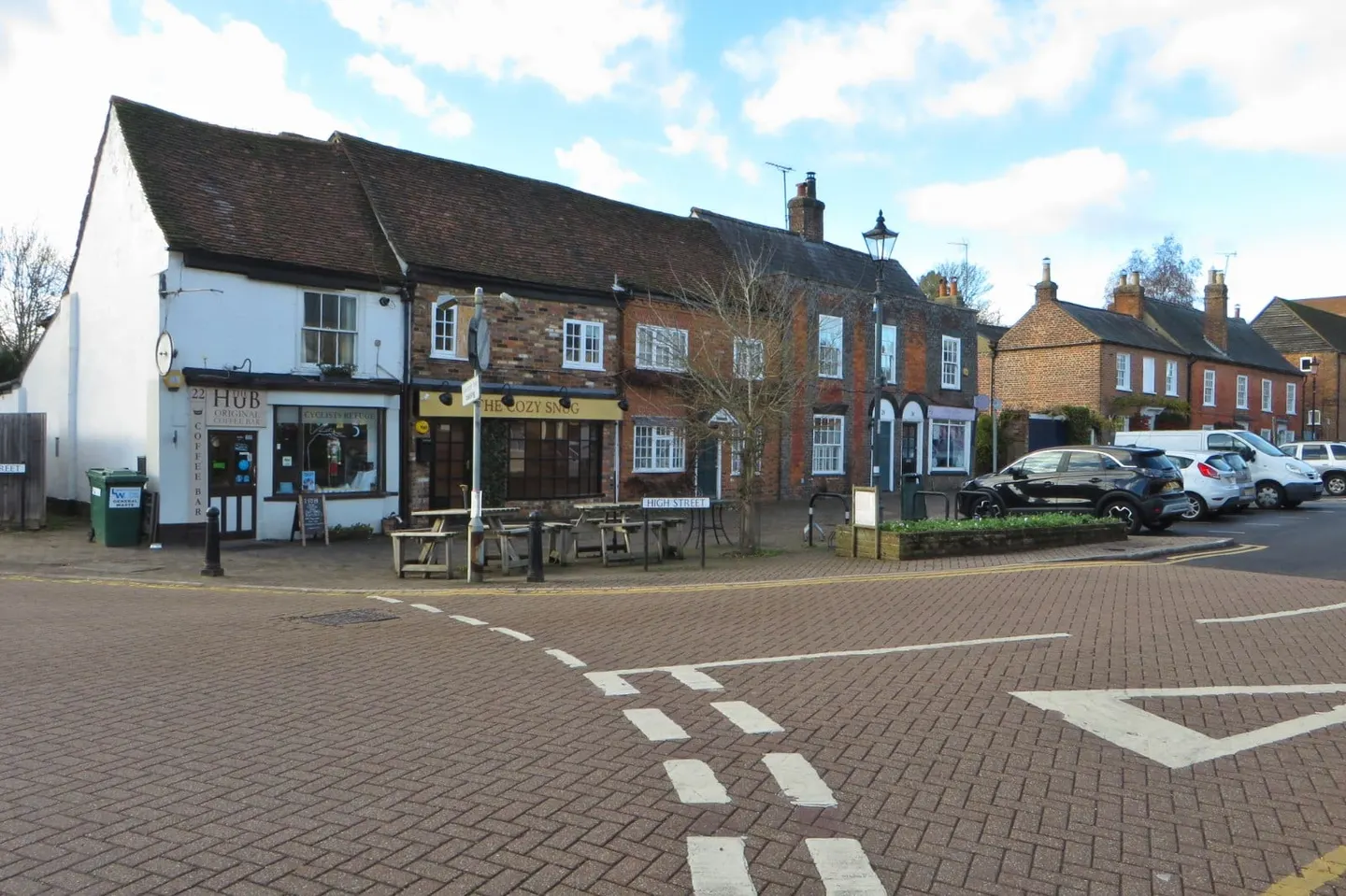 Photo of Redbourn, a village in Hertfordshire, eastern England.
