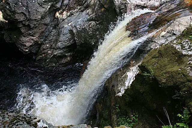 Photo of Falls of Foyers, a waterfall in Highland, the Scottish Highlands and Islands.