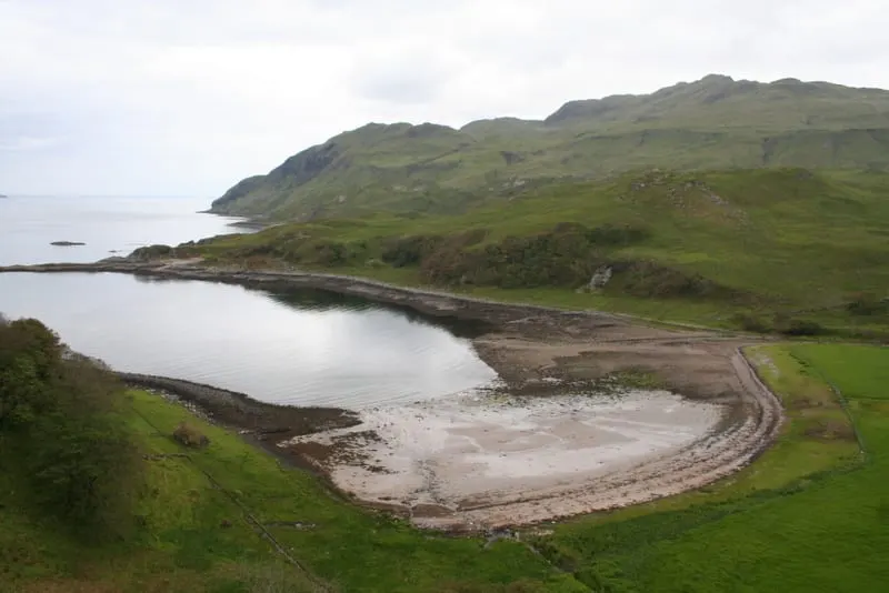 Photo: Camas nan Geall, a viewpoint near Glenborrodale, Highland, the Scottish Highlands and Islands.