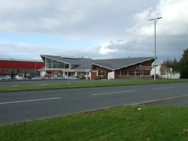 Photo of Cranstons Cumbrian Food Hall, a farm & farm shop near Penrith, Cumbria, north west England.