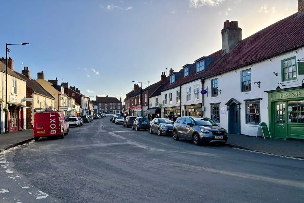 Photo of Boroughbridge, a village in North Yorkshire, northern England.
