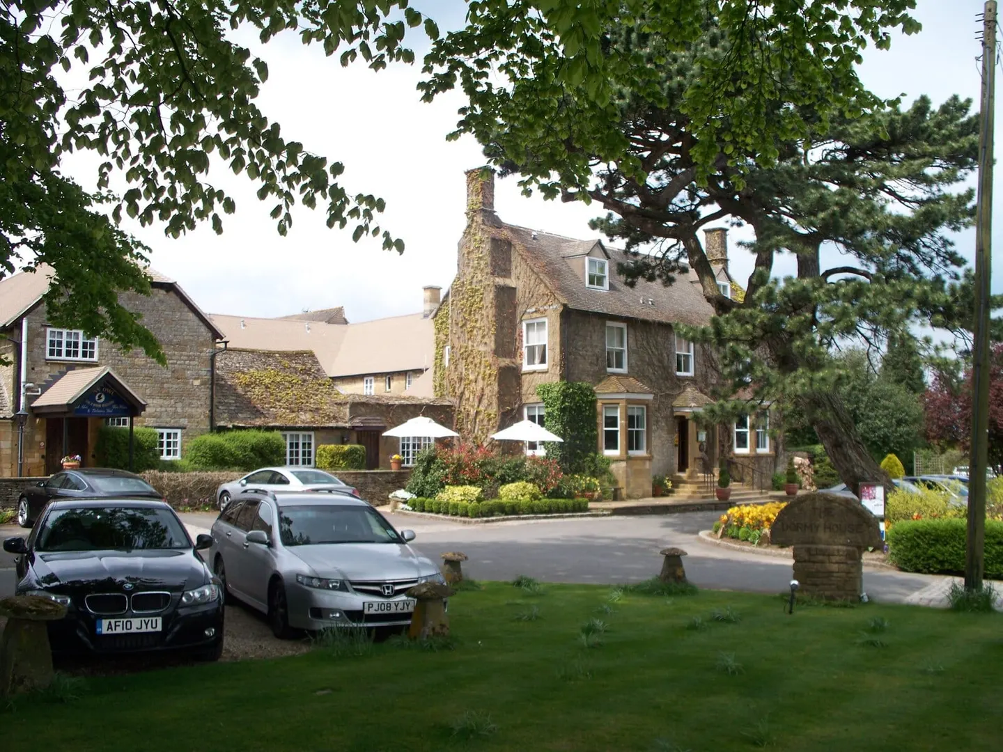 Photo of MO at Dormy House, a restaurant near Broadway in the Cotswolds, Gloucestershire, south west England.