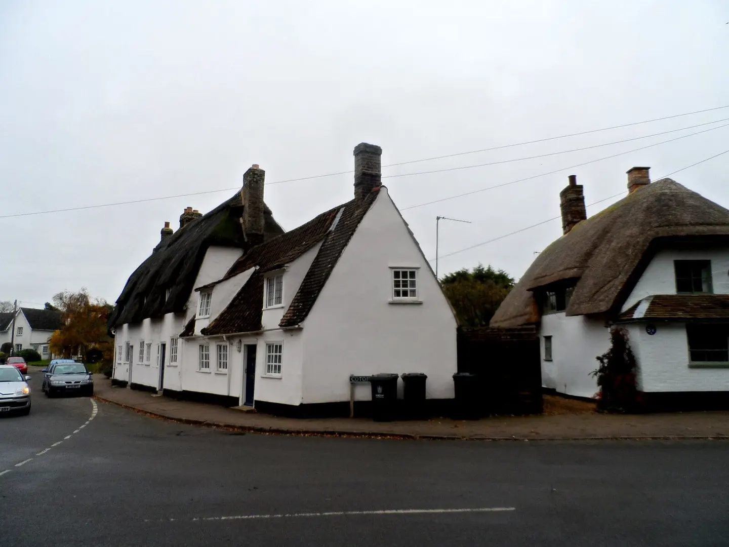 Photo of Grantchester, a village in Cambridgeshire, eastern England.