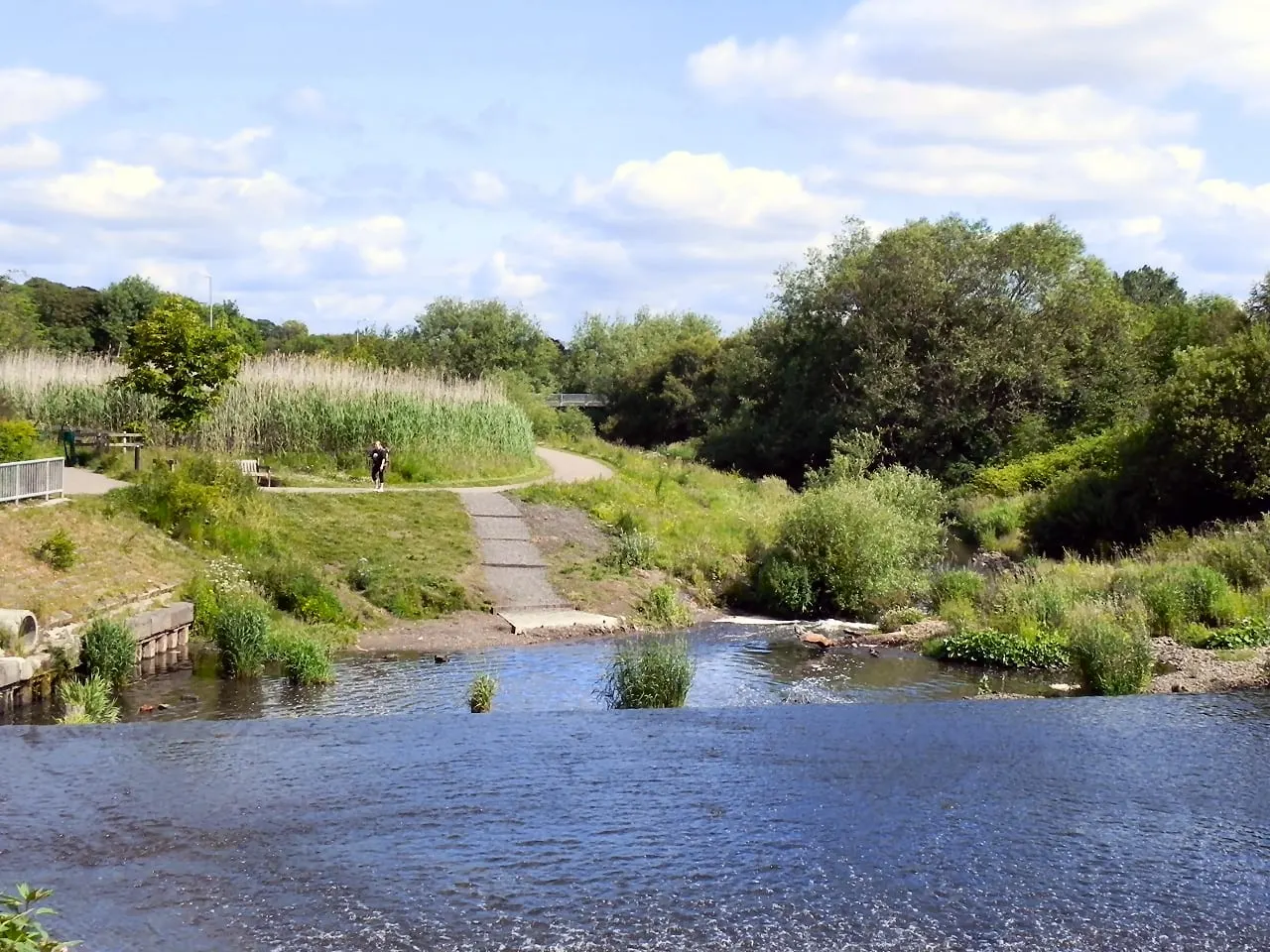 Photo of Derwenthaugh Country Park, a country park near Newcastle upon Tyne, Tyne and Wear, north east England.
