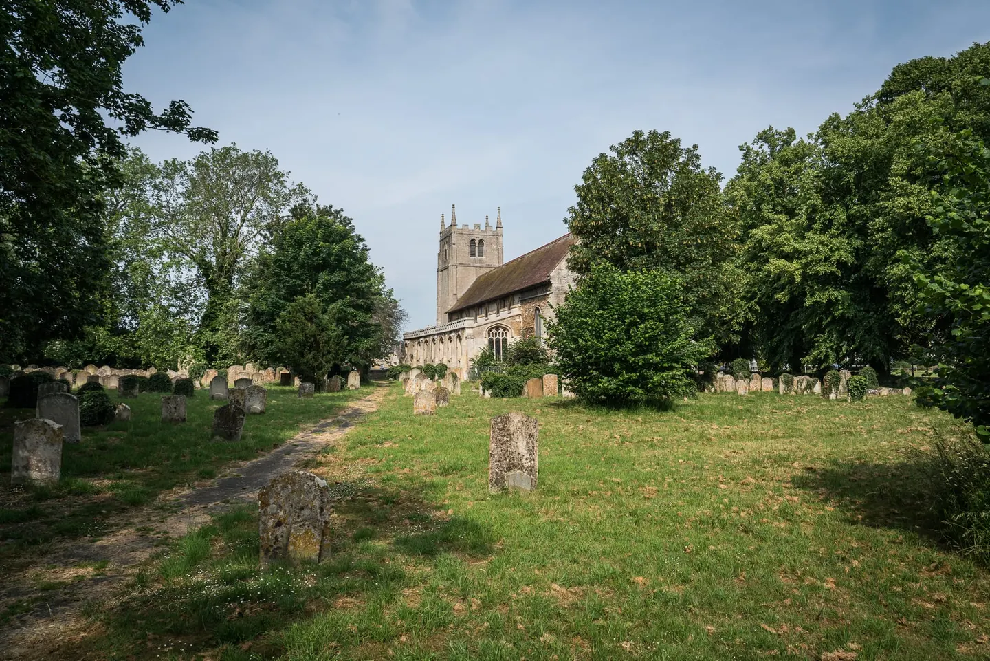 Photo of Ramsey, a village in Cambridgeshire, eastern England.