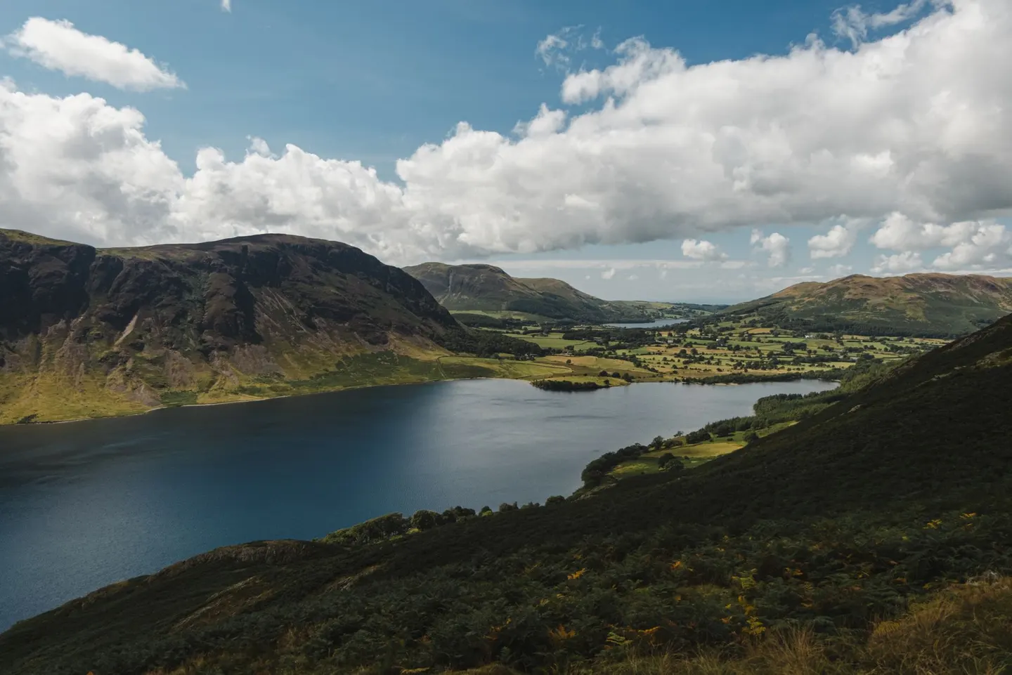 Photo of the Lake District, a National Park in Cumbria, north west England.