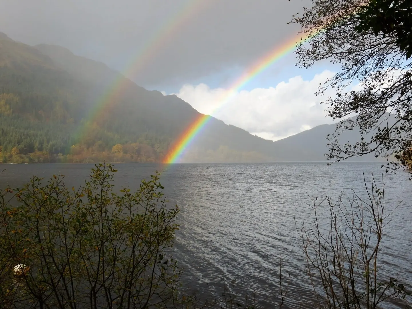Photo of Loch Eck, a loch near Strachur in Loch Lomond & The Trossachs, Argyll and Bute, the Scottish Highlands and Islands.