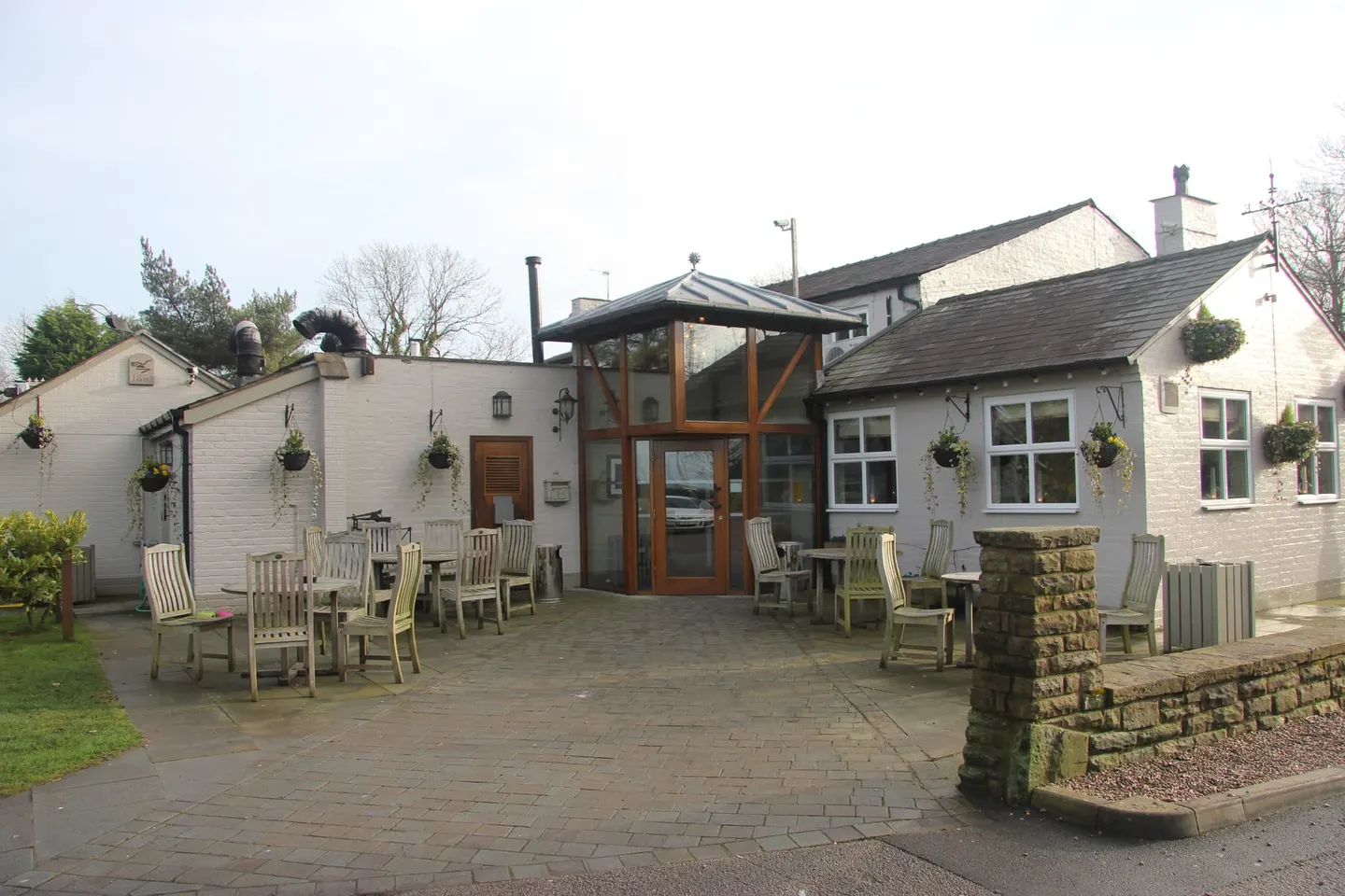 Photo of The Plough & Flail, a pub near Mobberley, Cheshire, north west England.