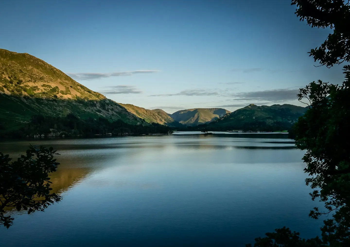 Photo of Ullswater, a Lake near Glenridding in the Lake District, Cumbria, north west England.