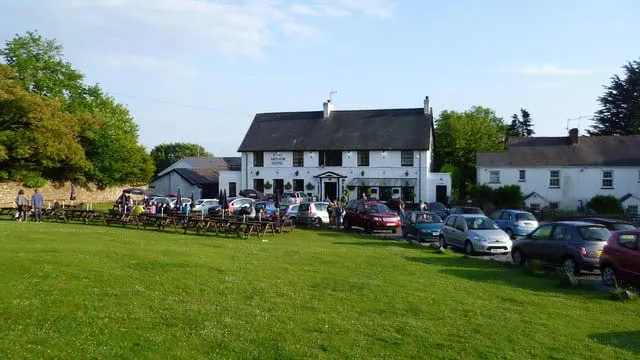 Photo of King Arthur Hotel, a pub near Reynoldston in Gower, Swansea, south west Wales.
