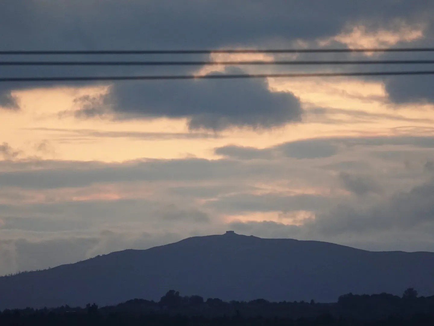 Photo: Moel Famau, a 555m hill near Cilcain in the Clwydian Range & Dee Valley, Flintshire, north Wales.