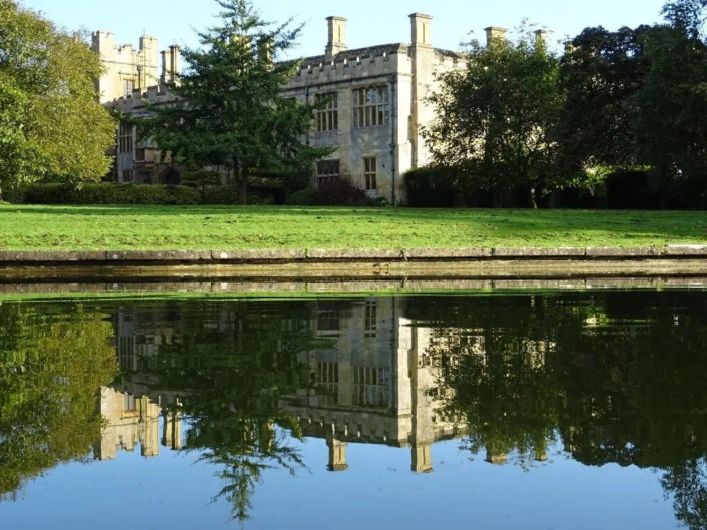 Photo of Sudeley Castle Gardens, a Grade II* registered house & garden near Winchcombe, Gloucestershire, south west England.