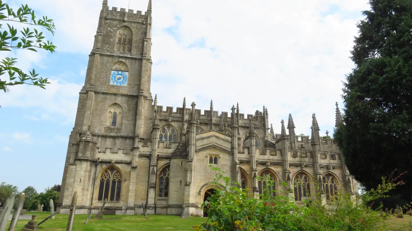 Photo of St Mary the Virgin, Steeple Ashton, a church in Wiltshire, south west England.