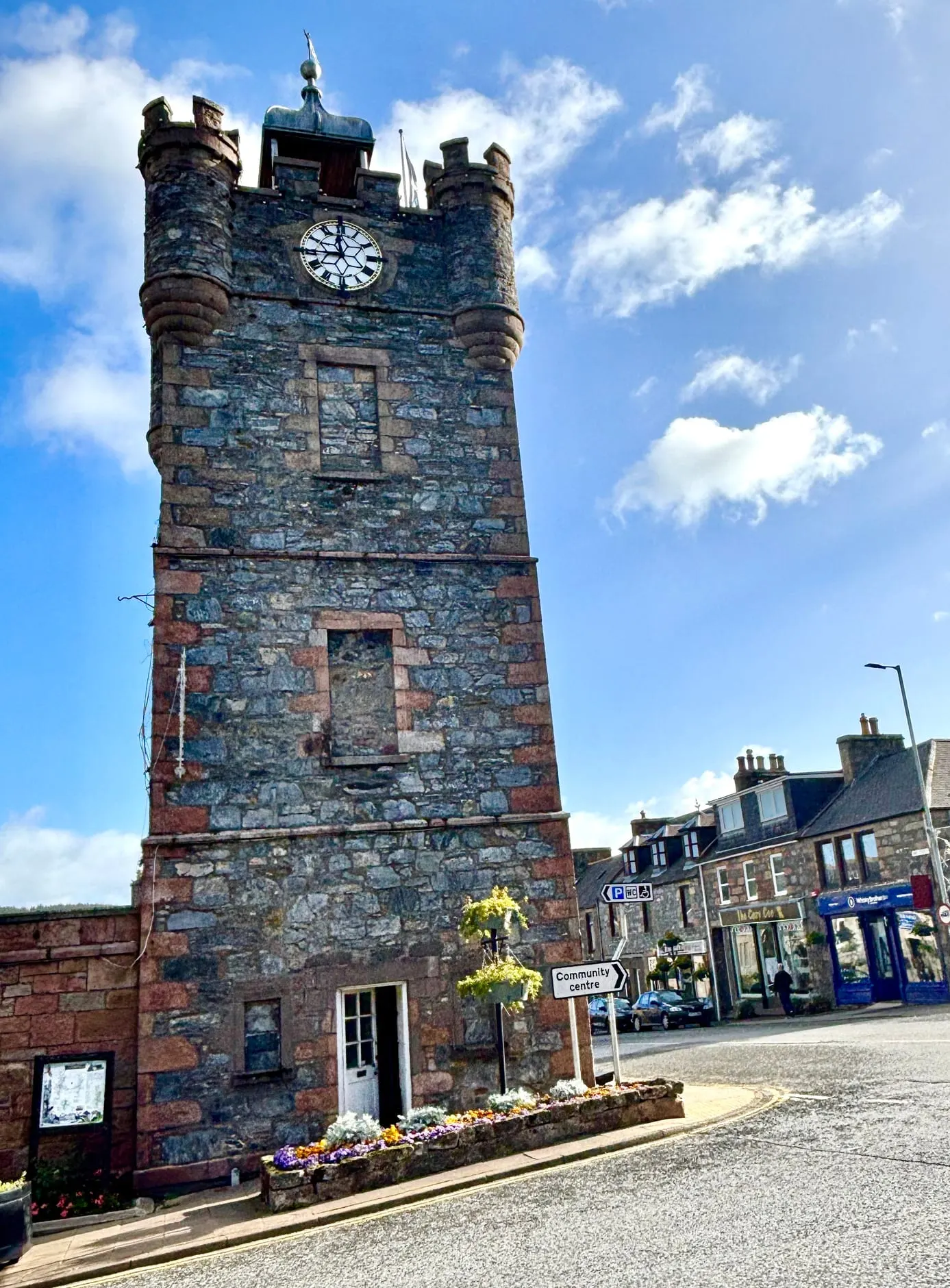 Photo of Dufftown, a village in Moray, the Scottish Highlands and Islands.