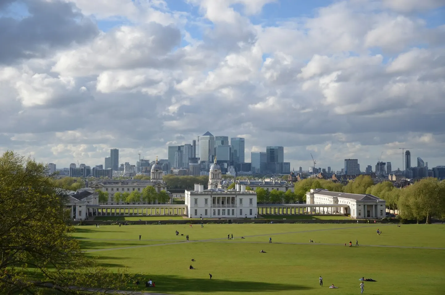 Photo of Greenwich Park, a Grade I registered house & garden in London, England.