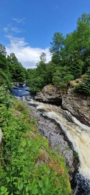 Photo of Falls of Shin, a waterfall near Lairg, Highland, the Scottish Highlands and Islands.