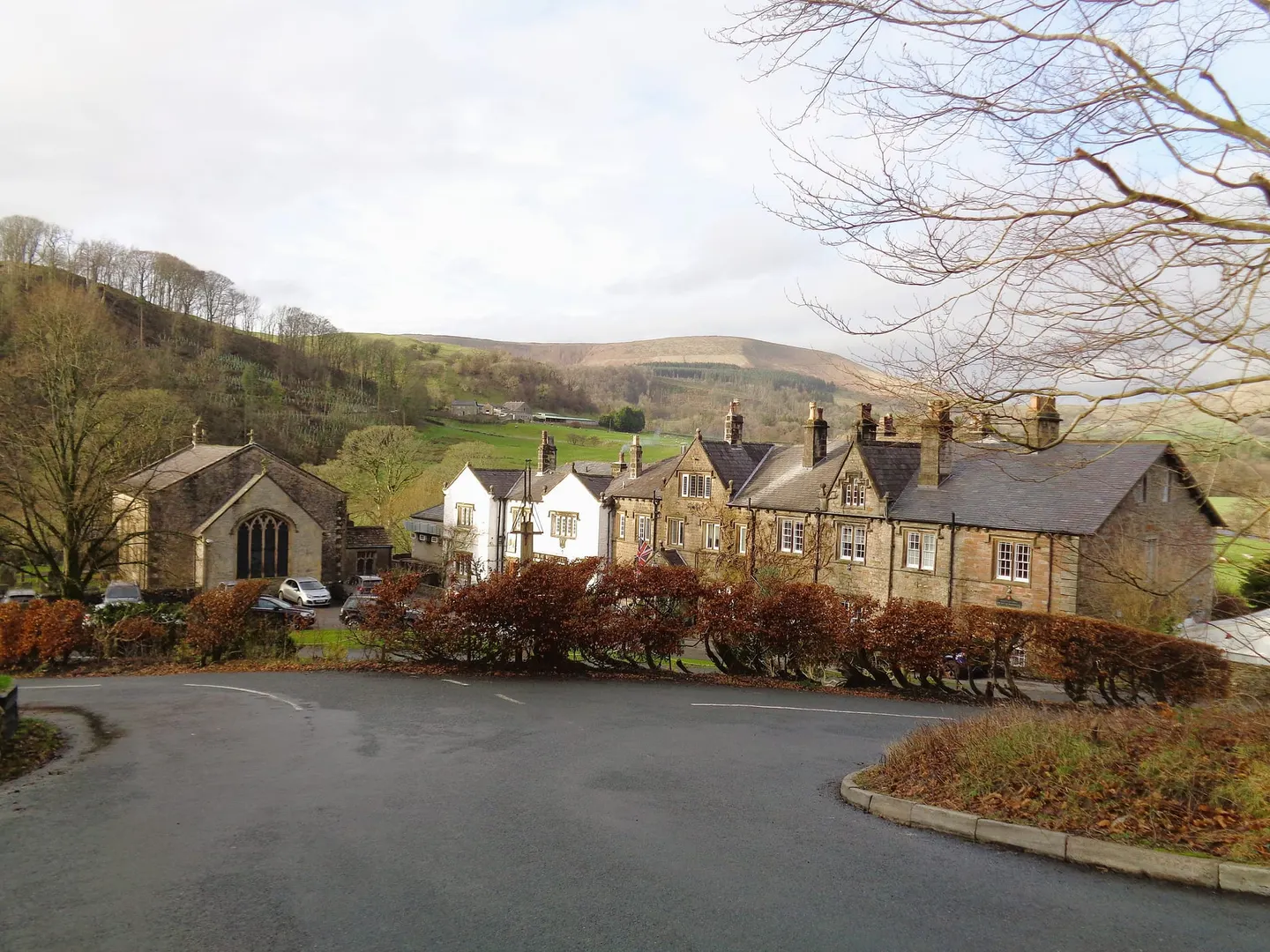 Photo of The Inn at Whitewell, a pub in the Forest of Bowland, Lancashire, north west England.